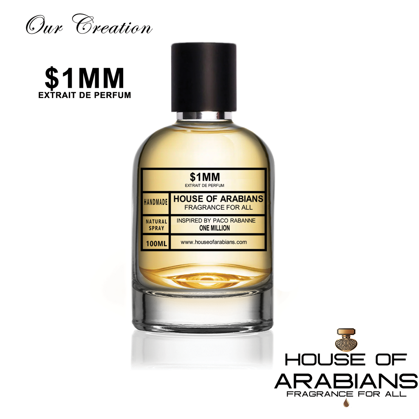 $1MM Our Creation of (One Million inspired by Paco Rabanne)