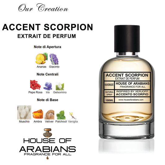 Accent Scorpion Our Creation of (Accento Scorpio Inspired by Xerjoff)