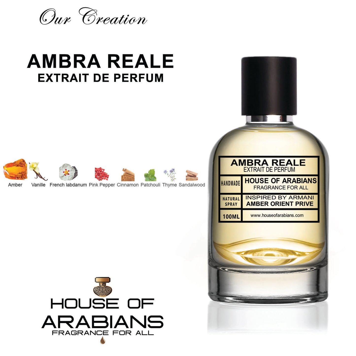 Ambra Reale Our Creation of (Amber Orient Prive Inspired By Armani)