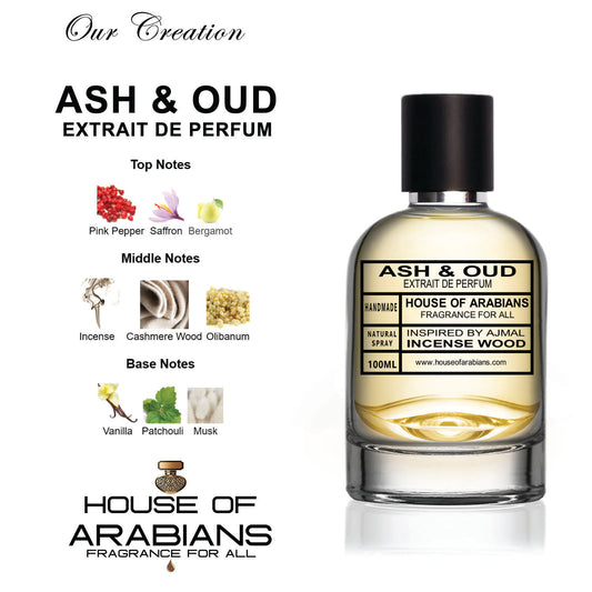Ash & Oud Our Creation of (Incense Wood Inspired by Ajmal)