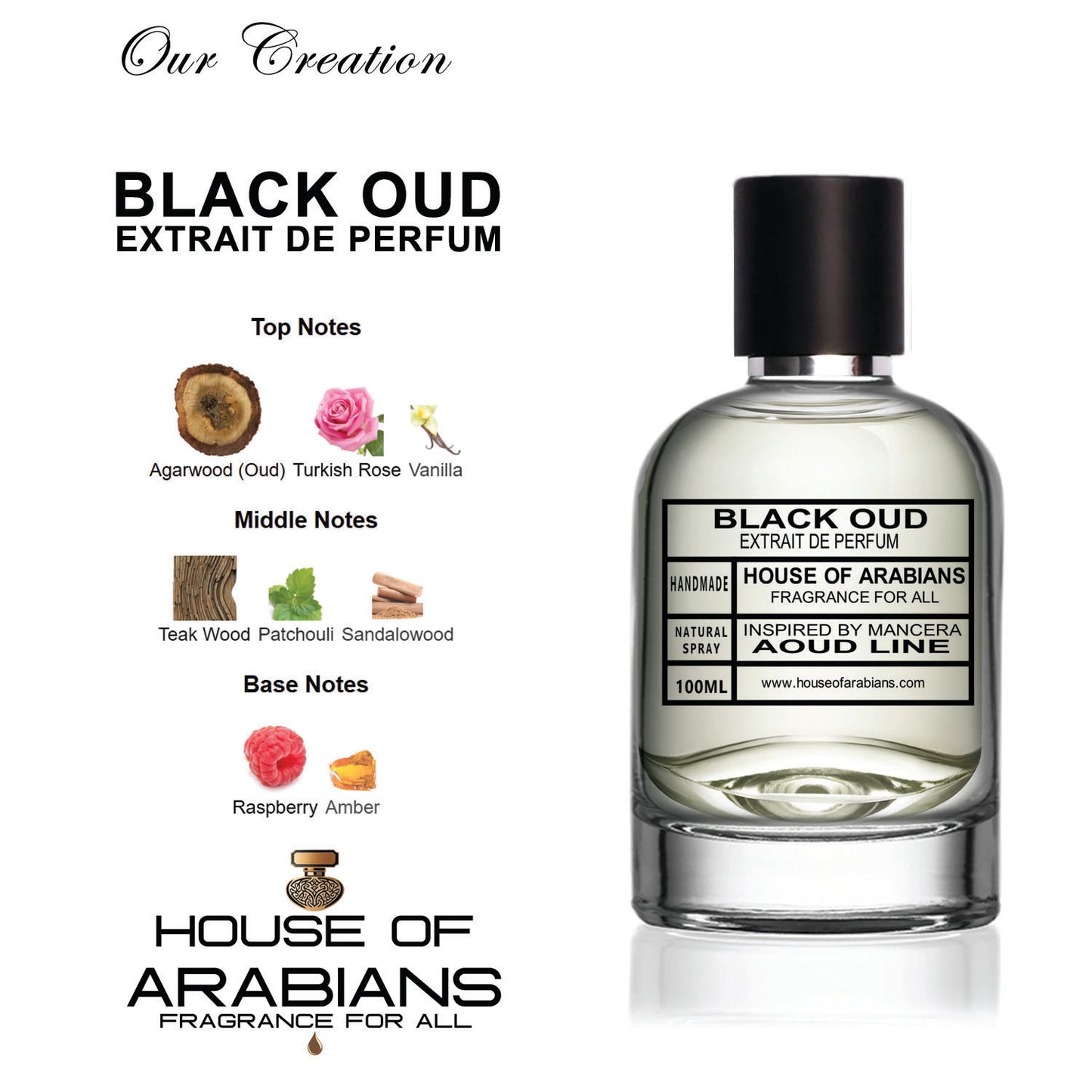Black Oud Our Creation of (Aoud Line Inspired By Mancera)