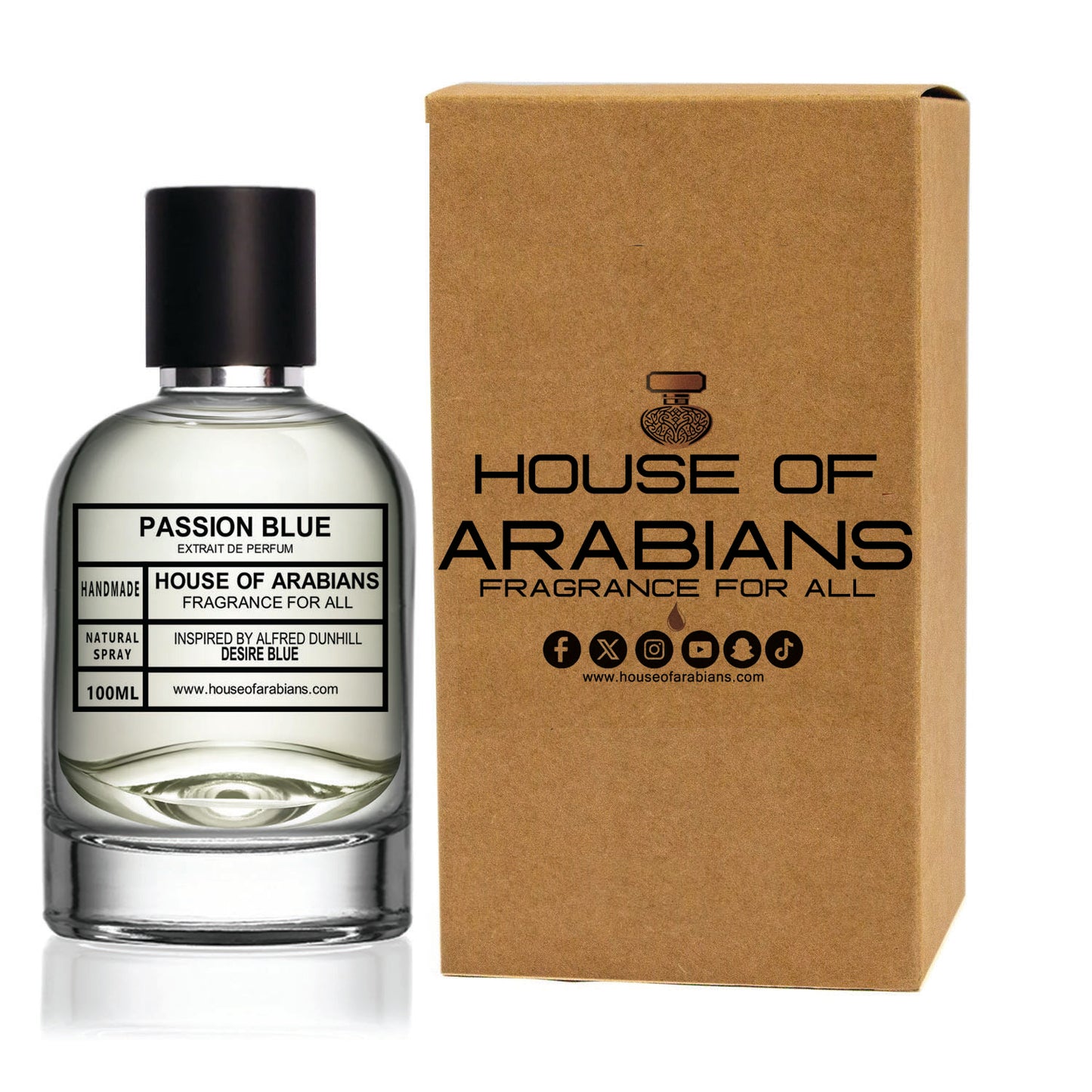 Passion Blue Our Creation of (Desire Blue Inspired by Alfred Dunhill)