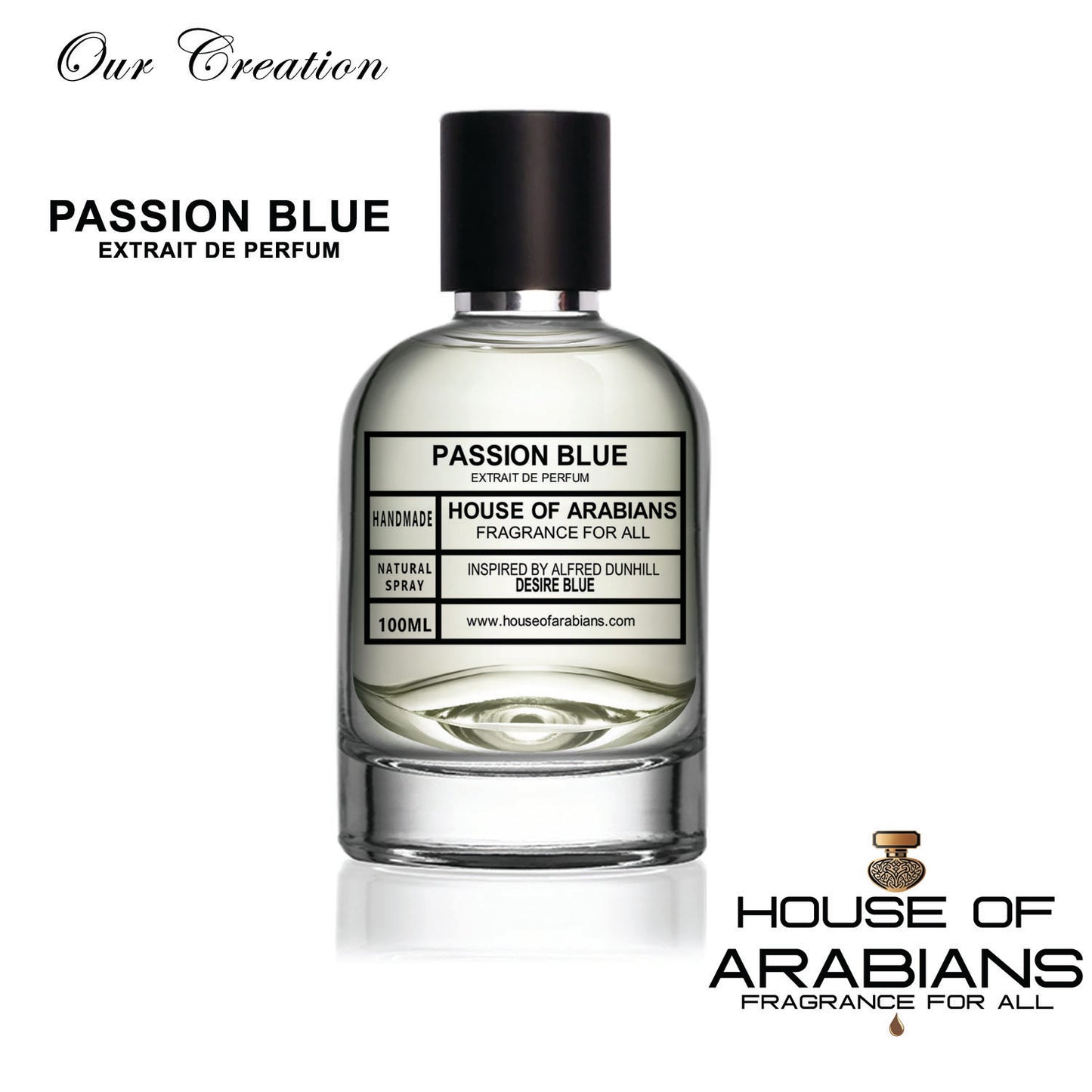 Passion Blue Our Creation of (Desire Blue Inspired by Alfred Dunhill)