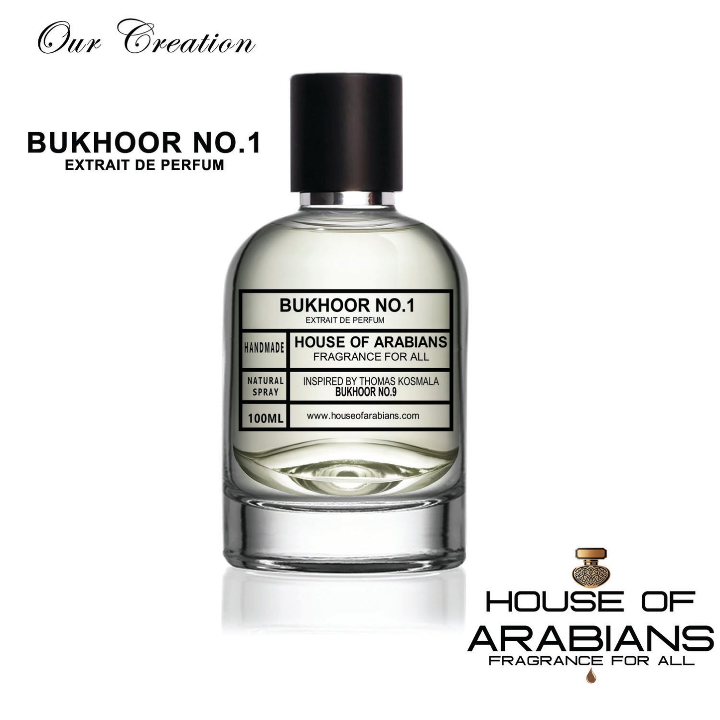 Bukhoor No. 1 Our Creation of (Bukhoor No. 9 Inspired by Thomas Kosmala)
