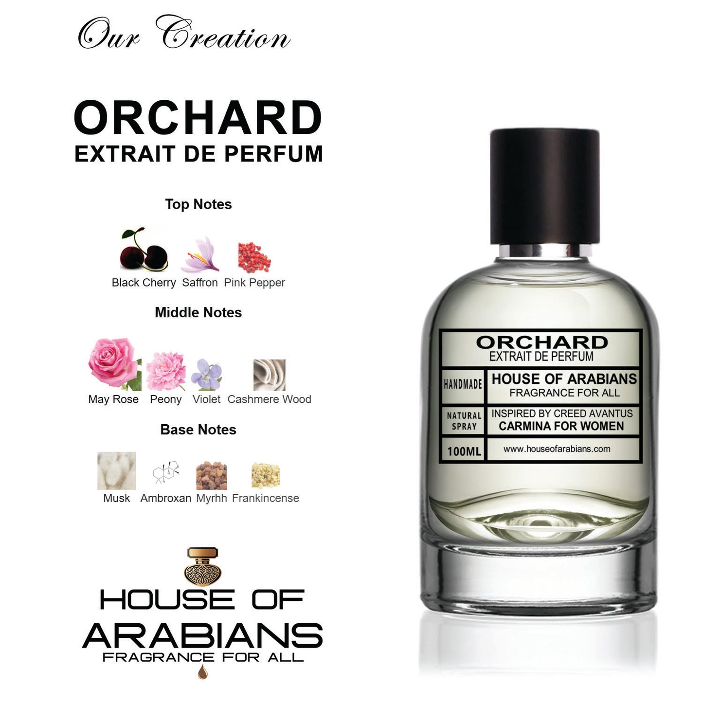 Orchard Our Creation of (Carmina Inspired By Creed Avantus)