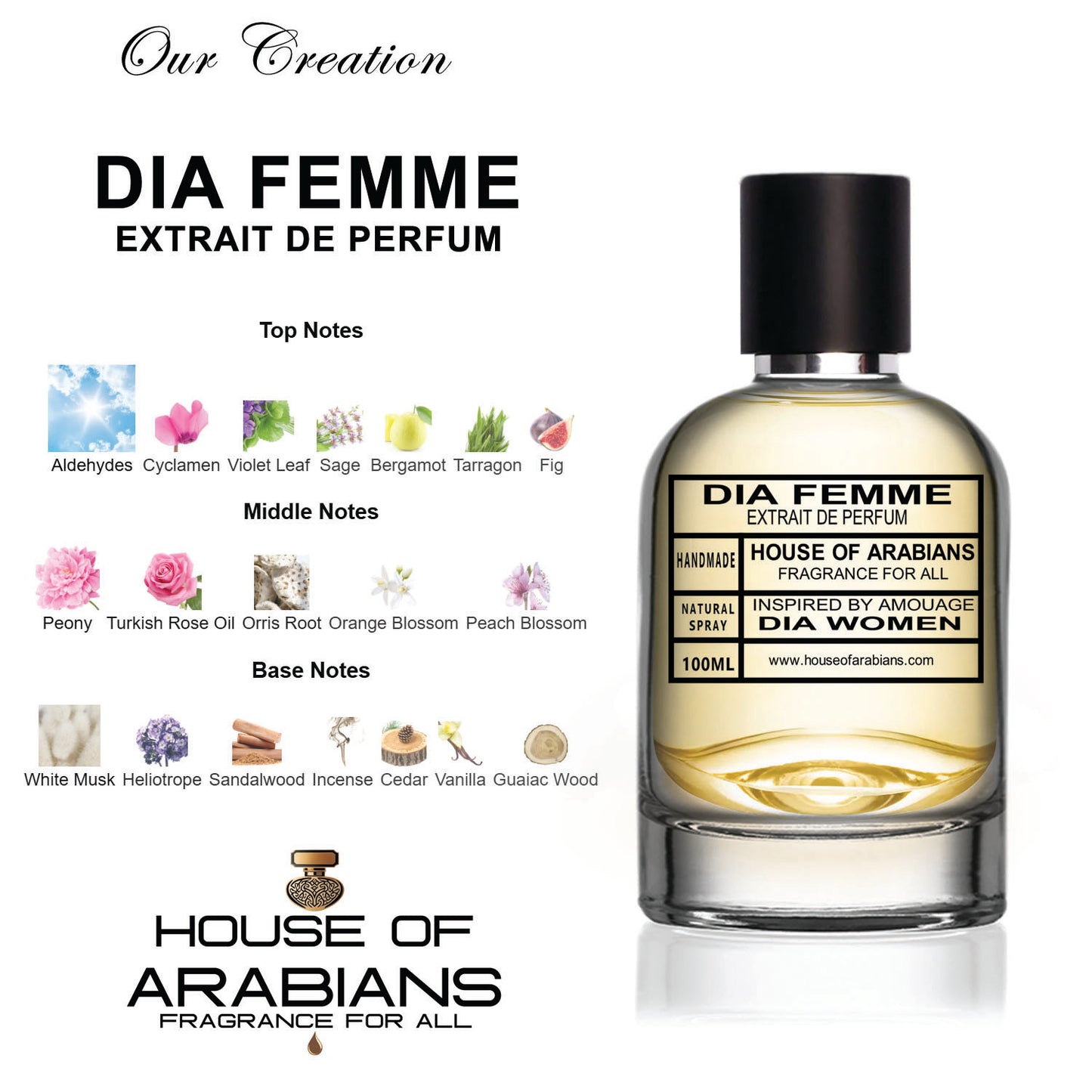 Dia Femme Our Creation of (Dia Women Inspired by Amouage)