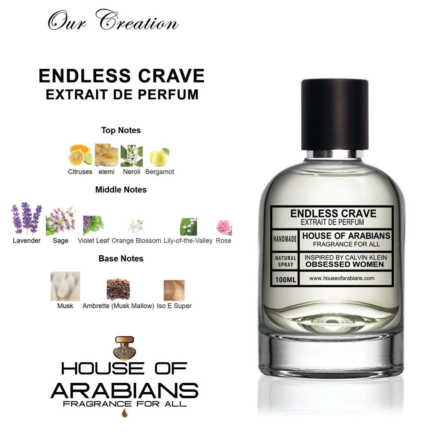 Endless Crave Our Creation of (Obsessed Women Inspired By Calvin Klein)
