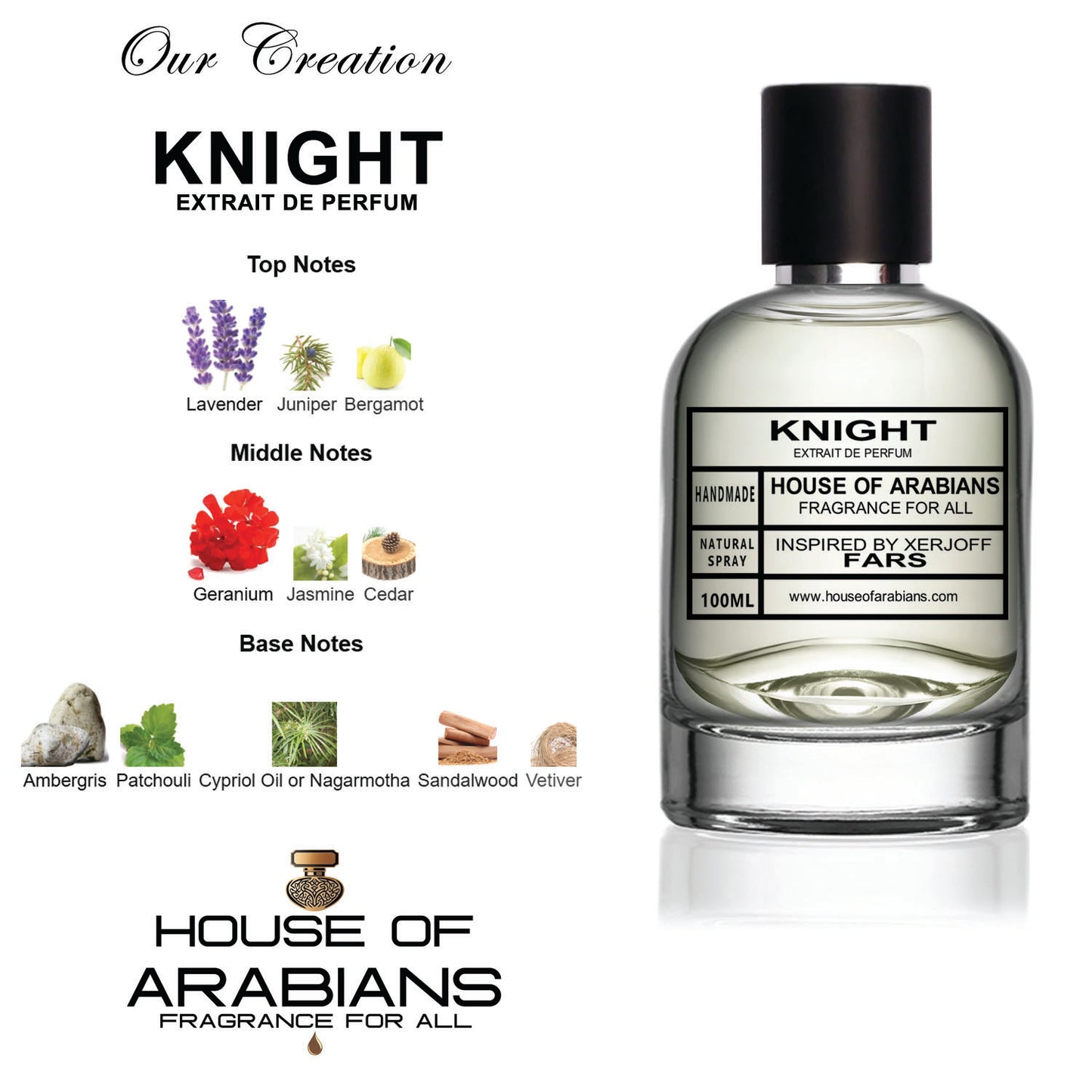 Knight Our Creation of (Fars Inspired by Xerjoff)