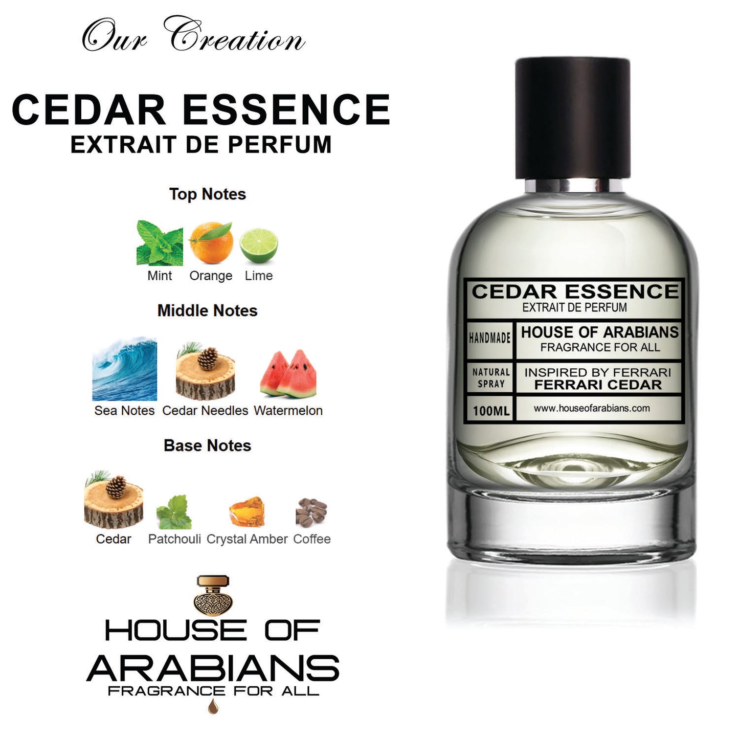 Cedar Essence Our Creation of (Ferrari Cedar Inspired by Ferrari)