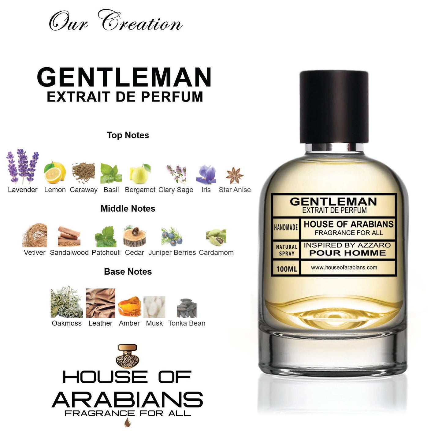 Gentleman Our Creation of (Pour Homme Inspired By Azzaro)