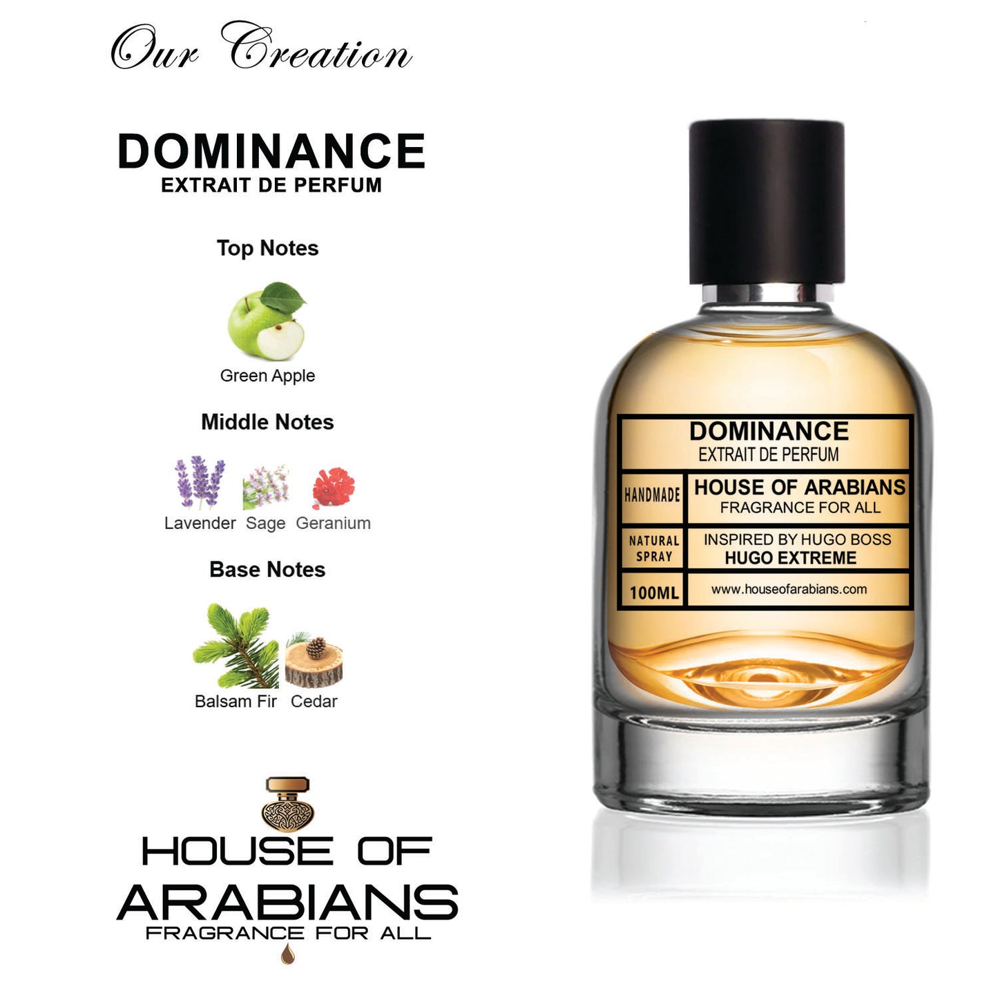 Dominance Our Creation of (Hugo Extreme Inspired by Hugo Boss)