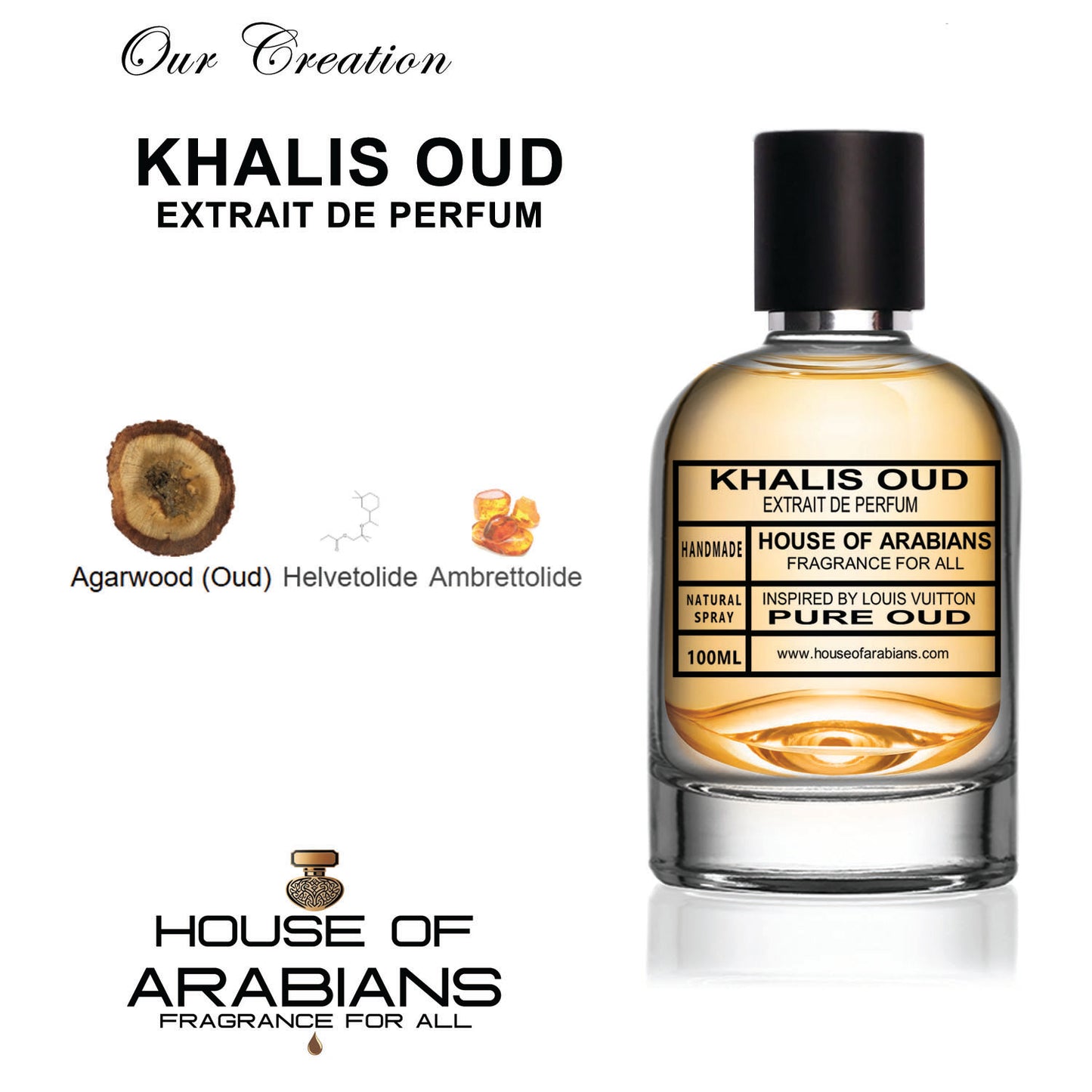 Khalis Oud Our Creation of (Pure Oud Inspired by Louis Vuitton)