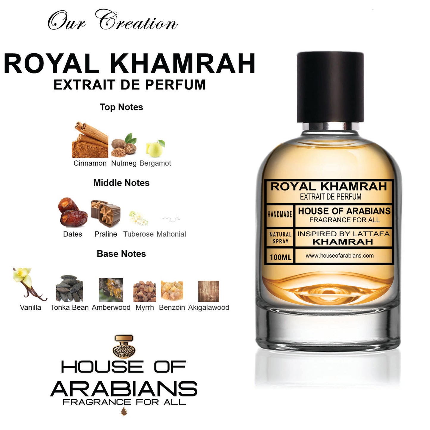Royal khamrah Our Creation of (khamrah Inspired by Lattafa)