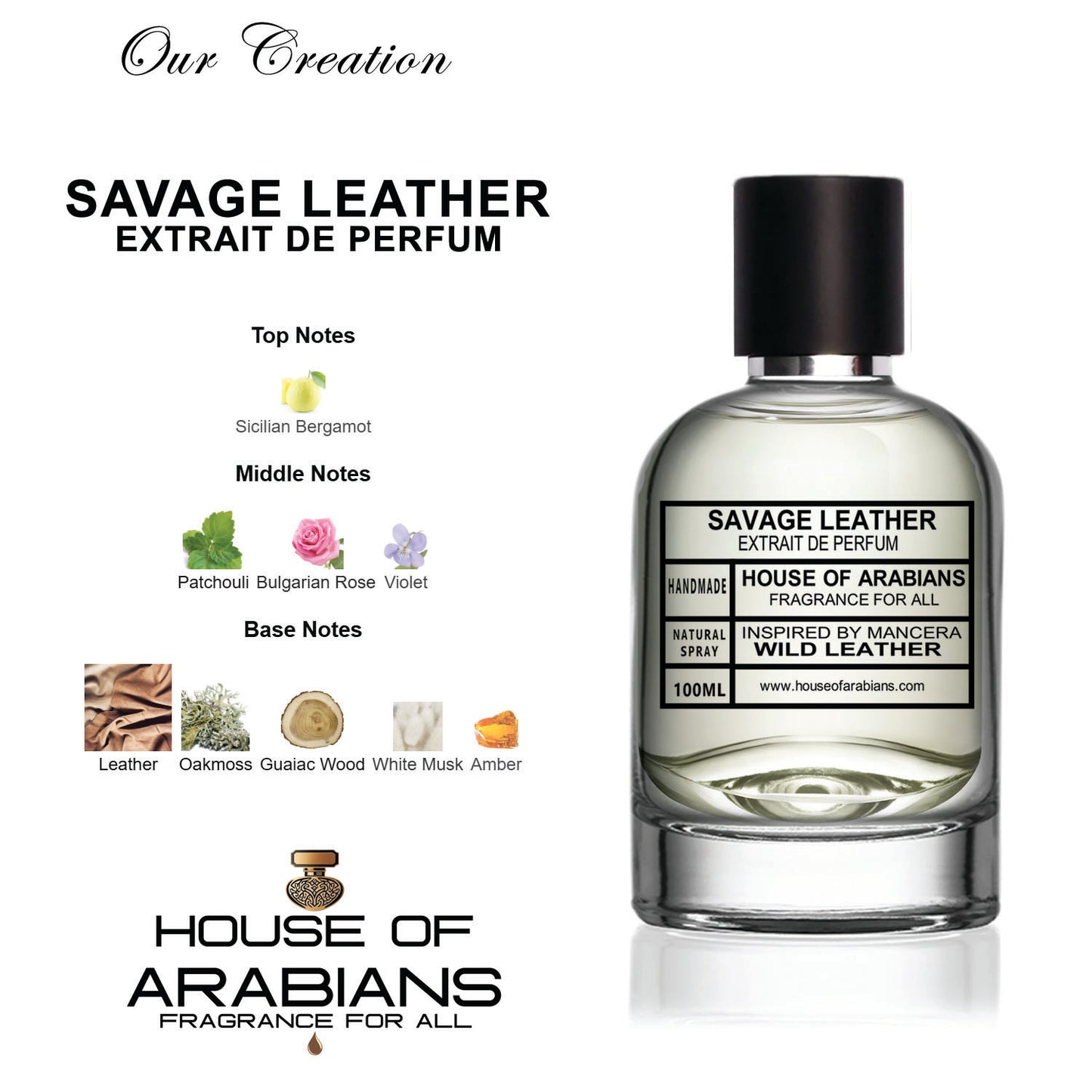 Savage Leather Our Creation of (Wild Leather Inspired By Mancera)