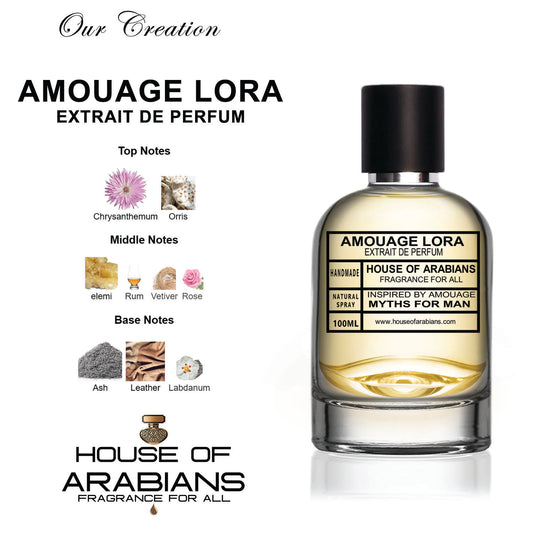 Amouage Lora Our Creation of (Myths For Man Inspired by Amouage)