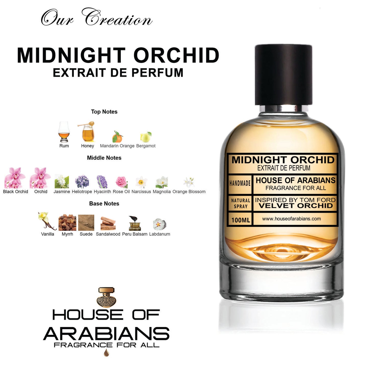 Midnight Orchid Our Creation of (Velvet Orchid Inspired by Tom Ford)