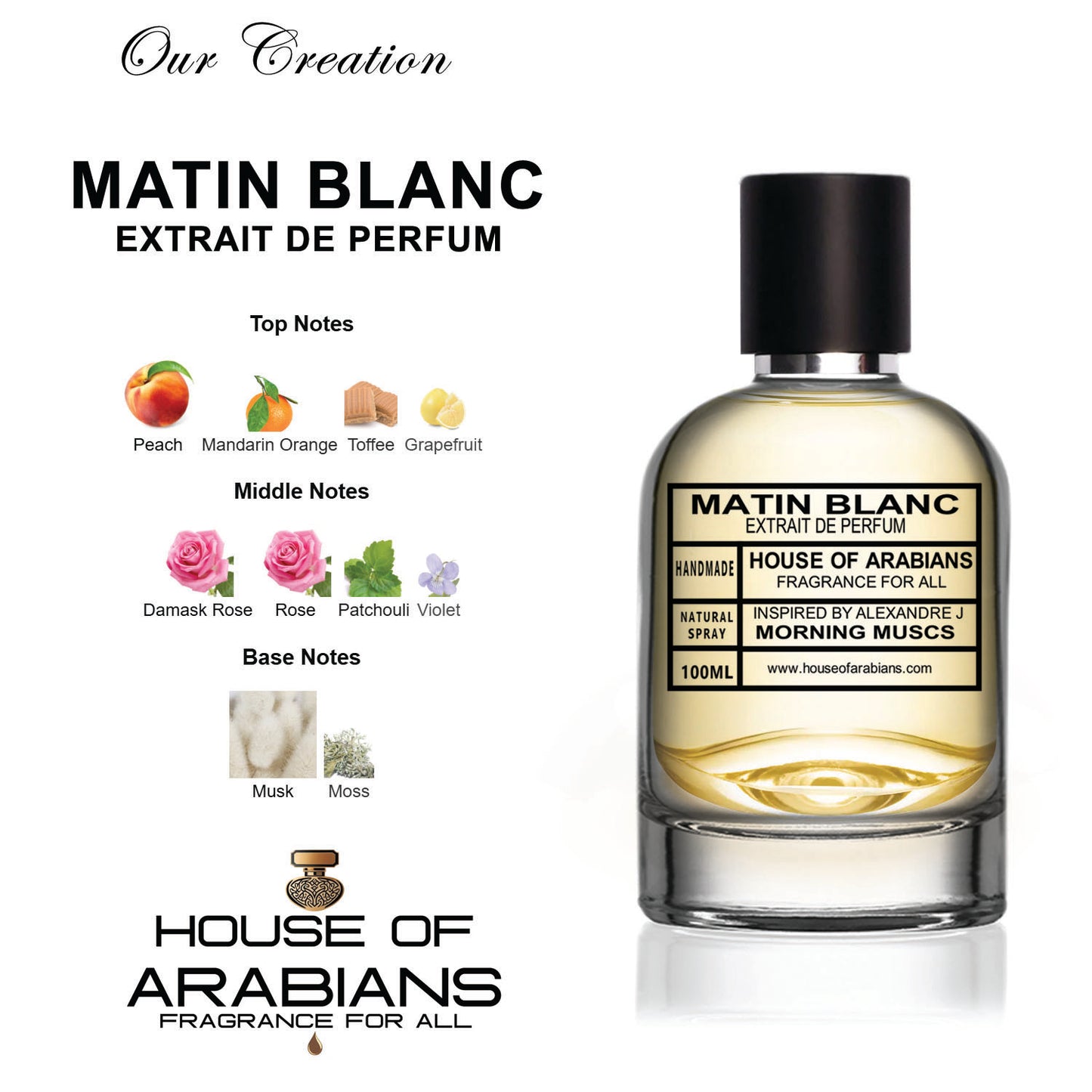 Matin Blanc Our Creation of (Morning Muscs Inspired by Alexandre J)