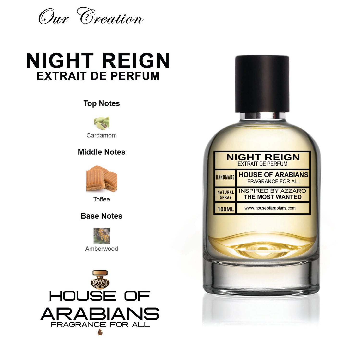 Night Reign Our Creation of (The Most Wanted Inspired By Azzaro)