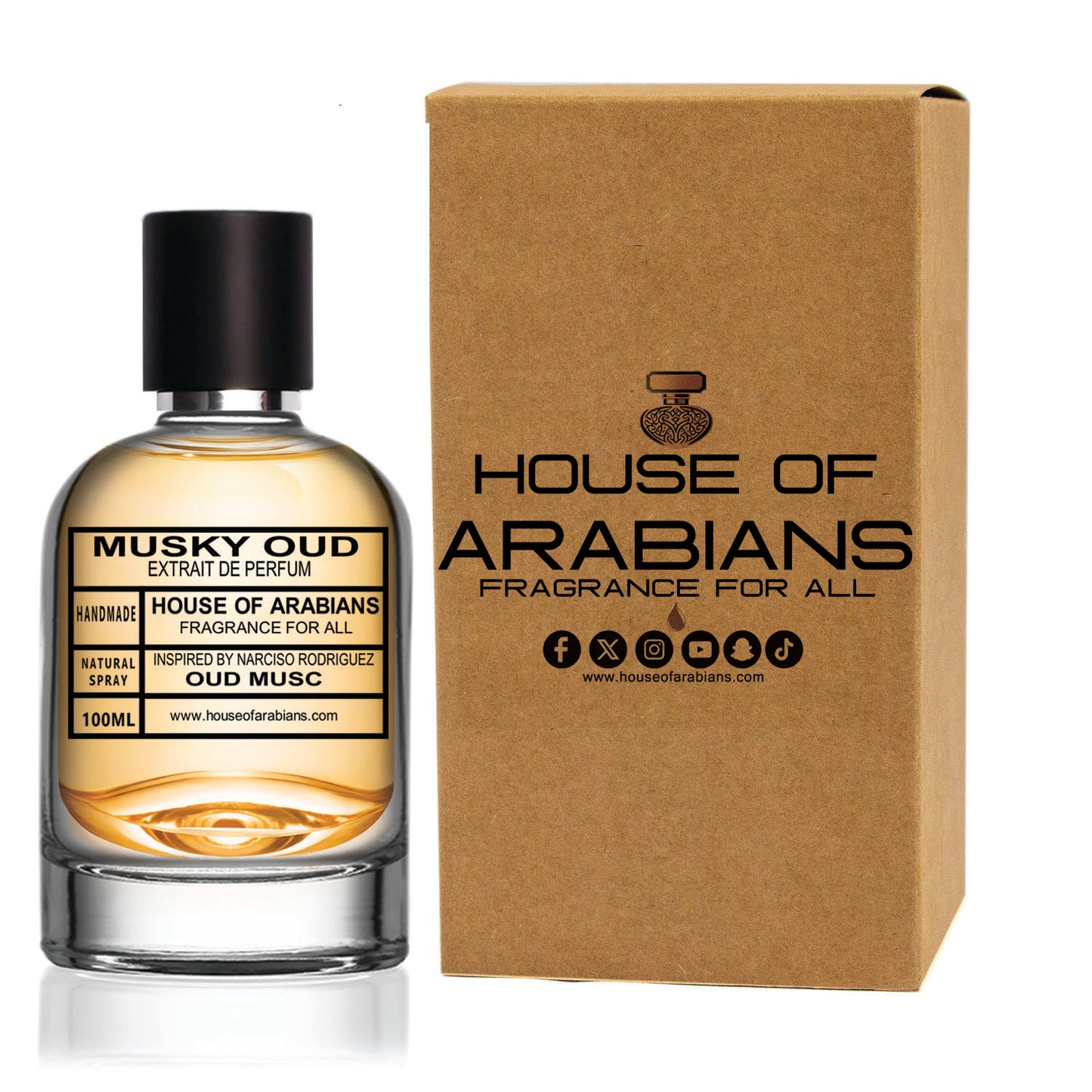 Musky Oud Our Creation of (Oud Musc Inspired by Narciso Rodriguez)