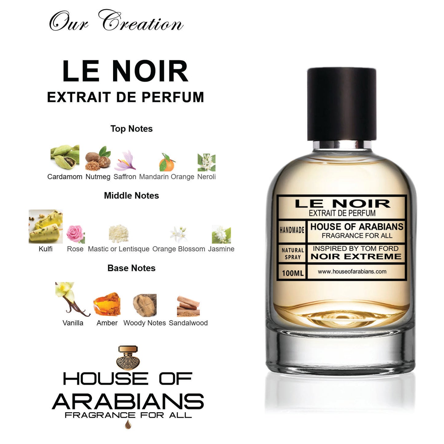 Le Noir Our Creation of (Noir Extreme Inspired by Tom Ford)