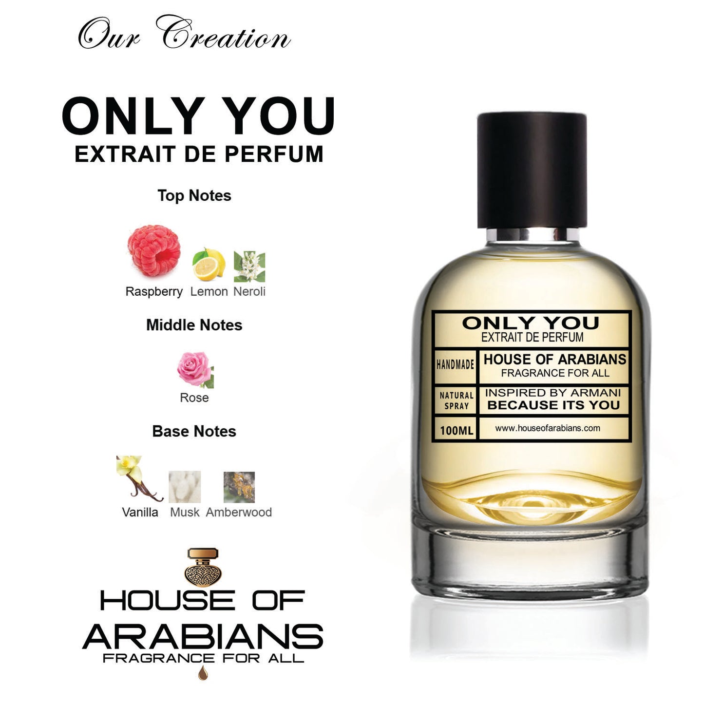 Only You Our Creation of (Because Its You Inspired By Armani)