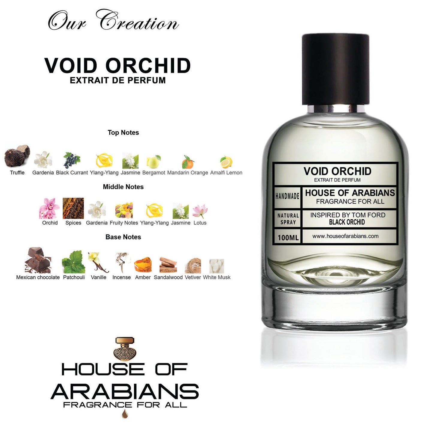 Void Orchid Our Creation of (Black Orchid Inspired by Tom Ford)