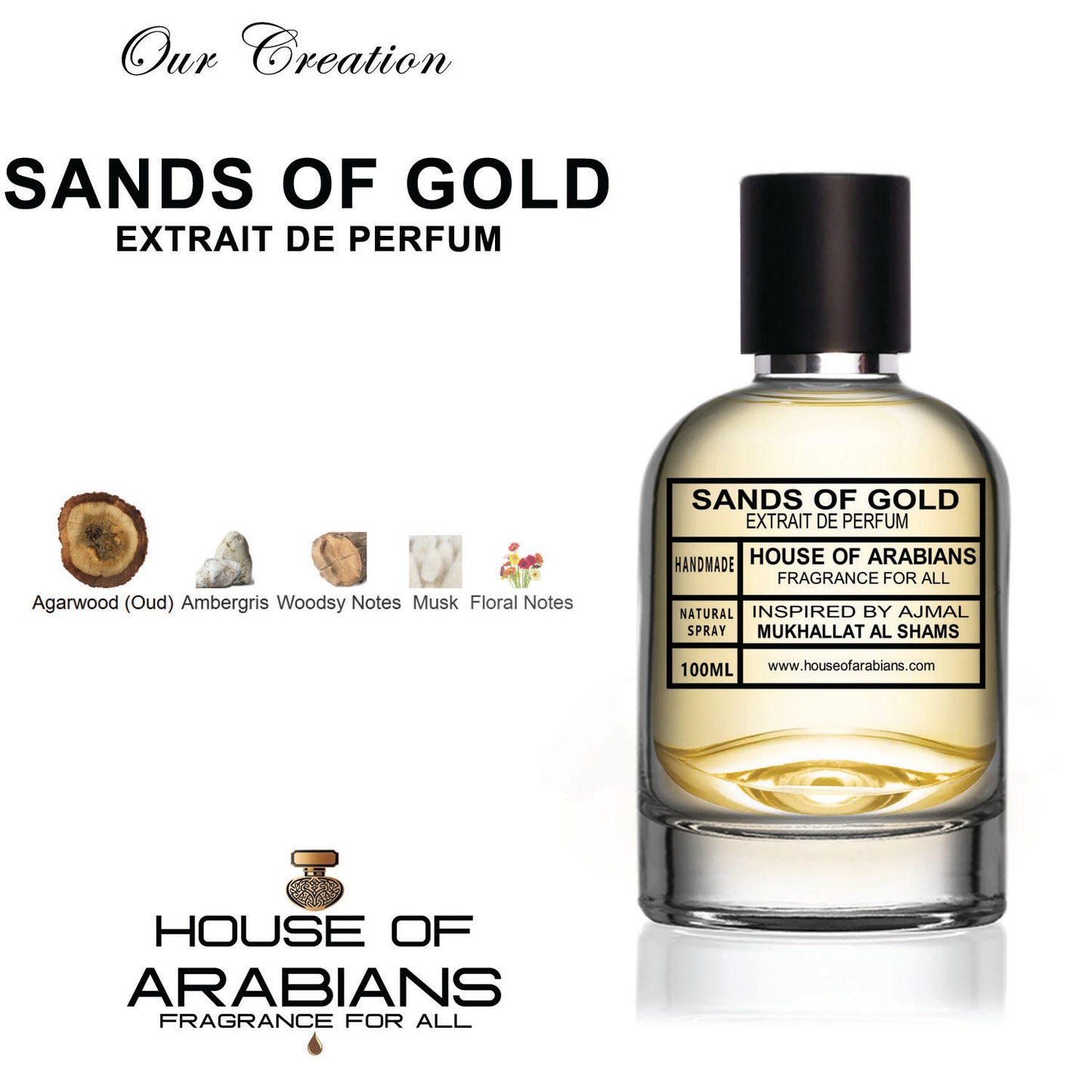 Sands Of Gold Our Creation of (Mukhallat Al Shams Inspired by Ajmal)