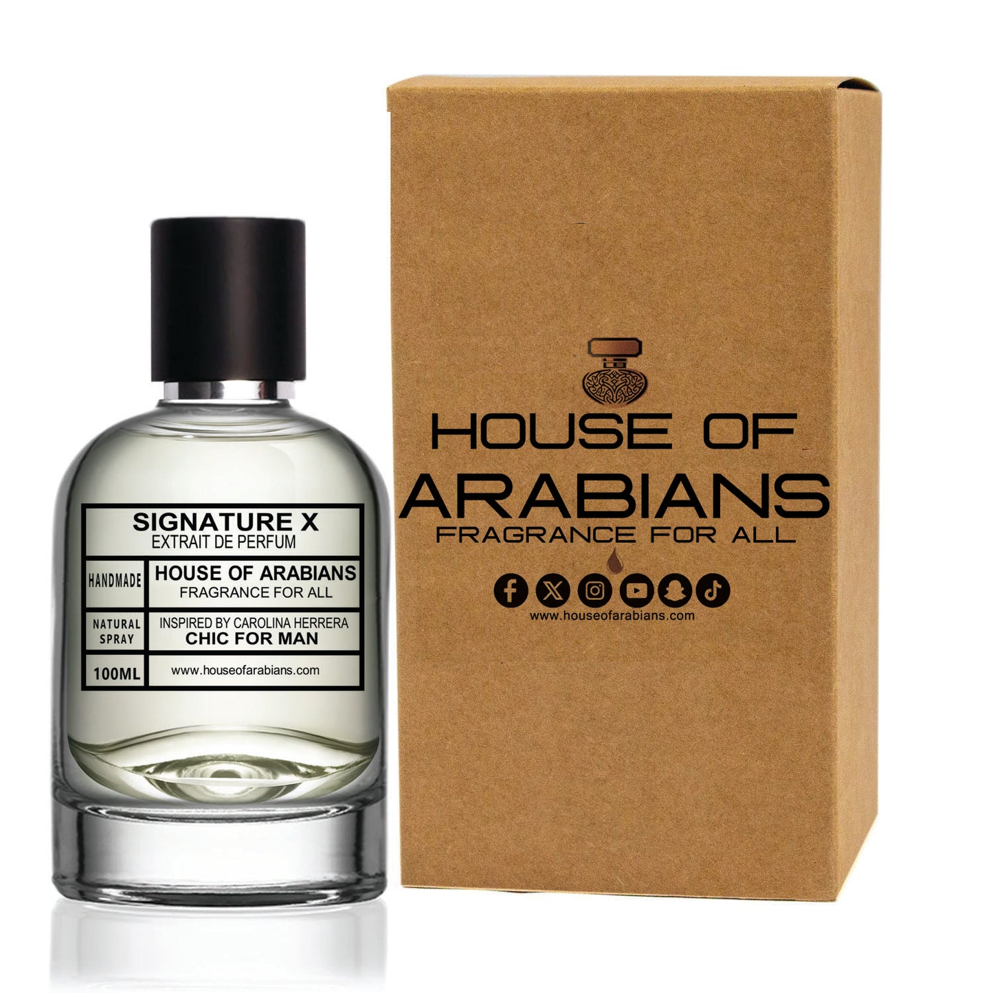 Signature x Our Creation of (Chic For Man Inspired By Carolina Herrera)