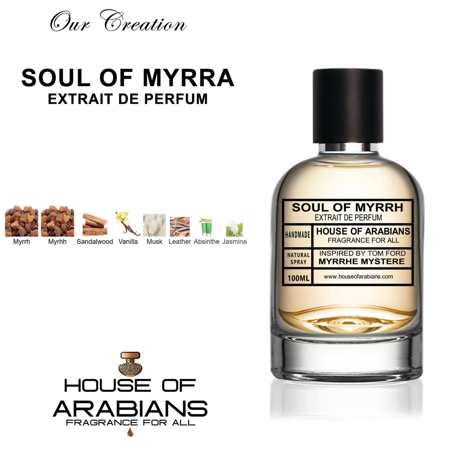 Soul Of Myrrh Our Creation of (Myrrhe Mystere Inspired by Tom Ford)