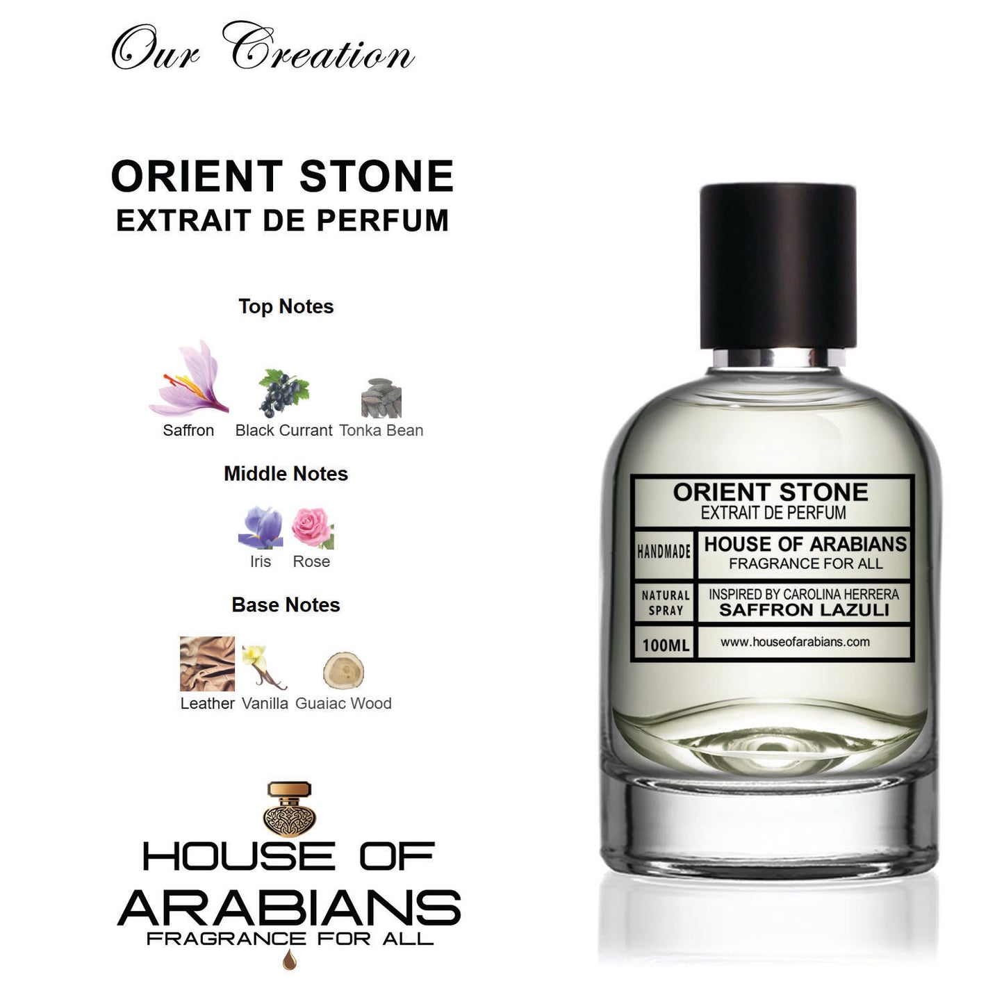 Orient Stone Our Creation of (Saffron Lazuli Inspired By Carolina Herrera)