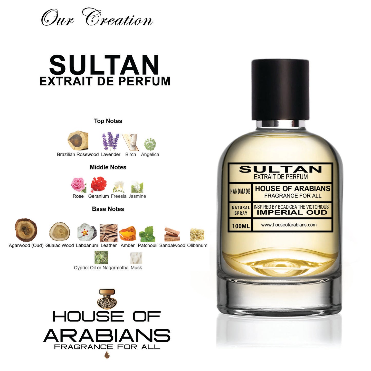 Sultan Our Creation of (Imperial Oud Inspired By Boadicea The Victorious)