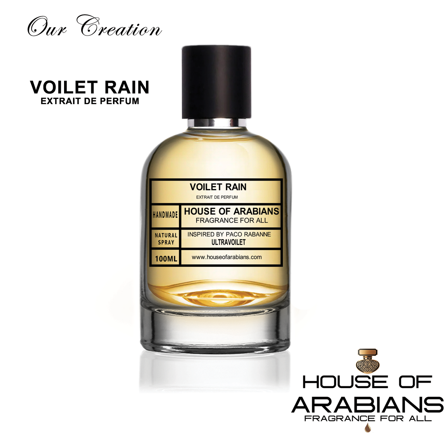 Voilet Rain Our Creation of (Ultra Voilet Inspired by Paco Rabanne)