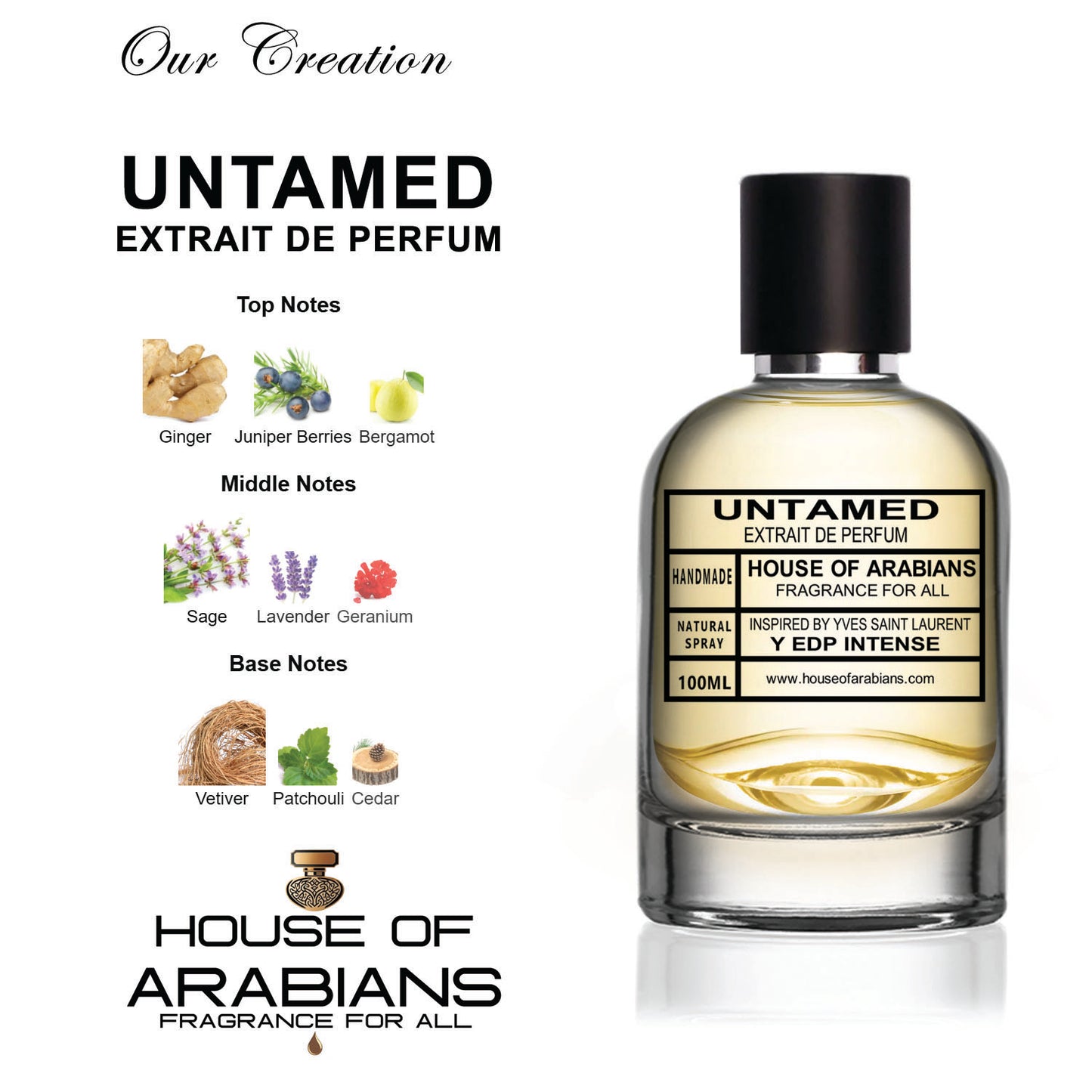 Untamed Our Creation of (Y Edp Intense Inspired by Yves Saint Laurent)