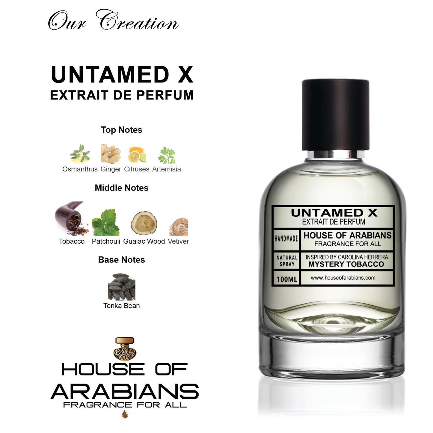 Untamed X Our Creation of (Mystery Tobacco Inspired By Carolina Herrera)