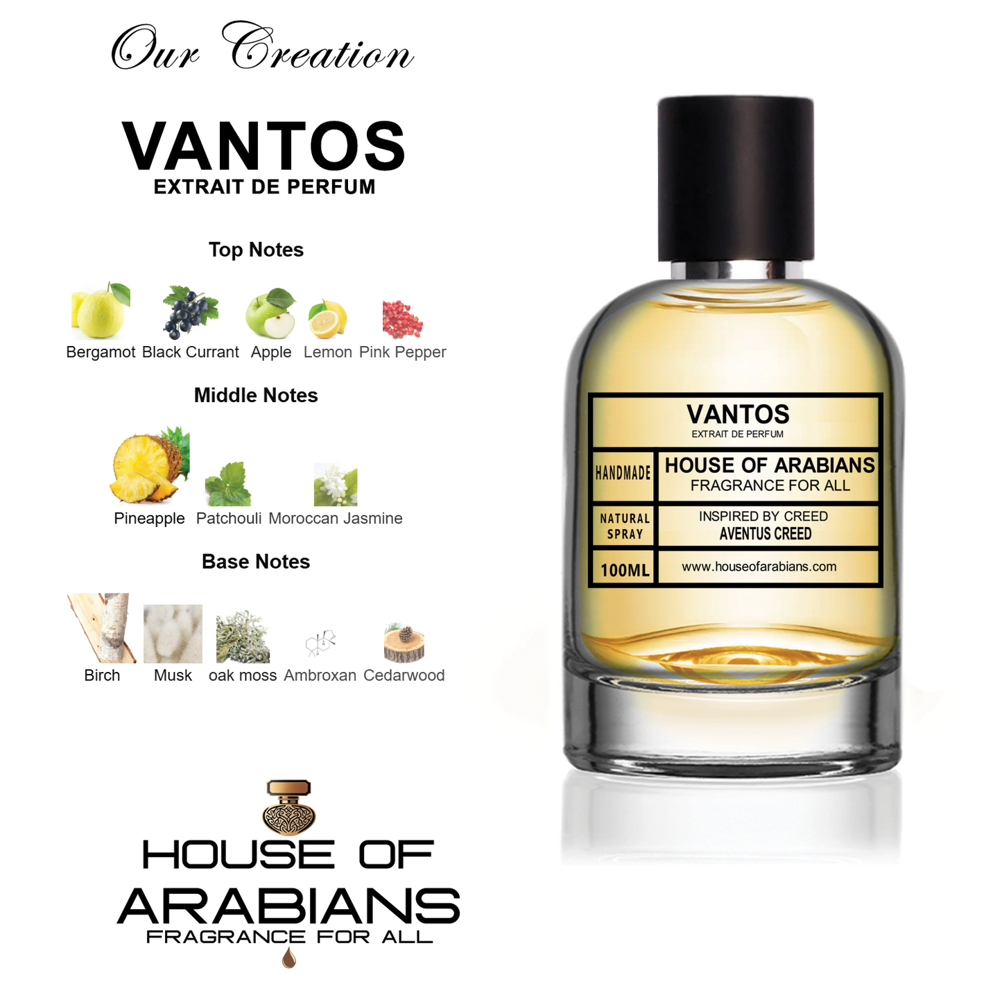Vantos Our Creation of (Aventus Inspired by Aventus Creed)