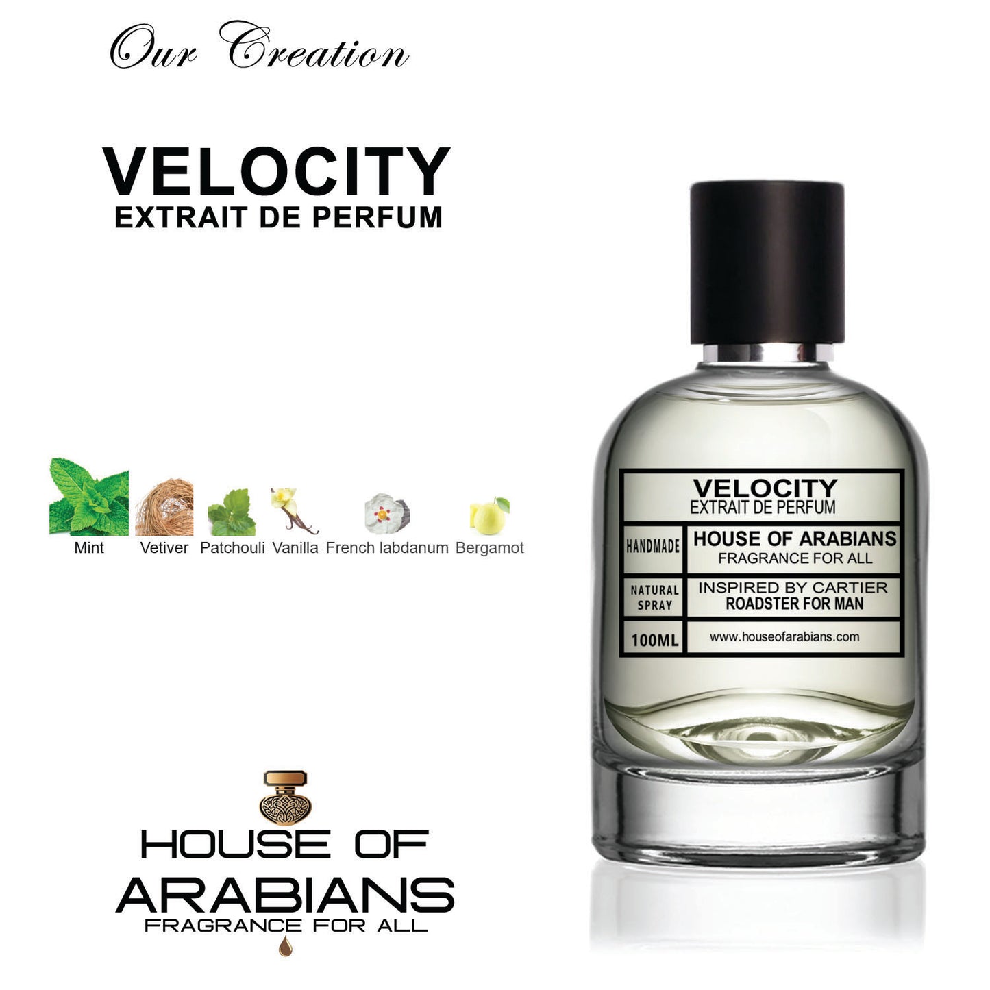 Velocity Our Creation of (Roadster For Man Inspired By Cartier)