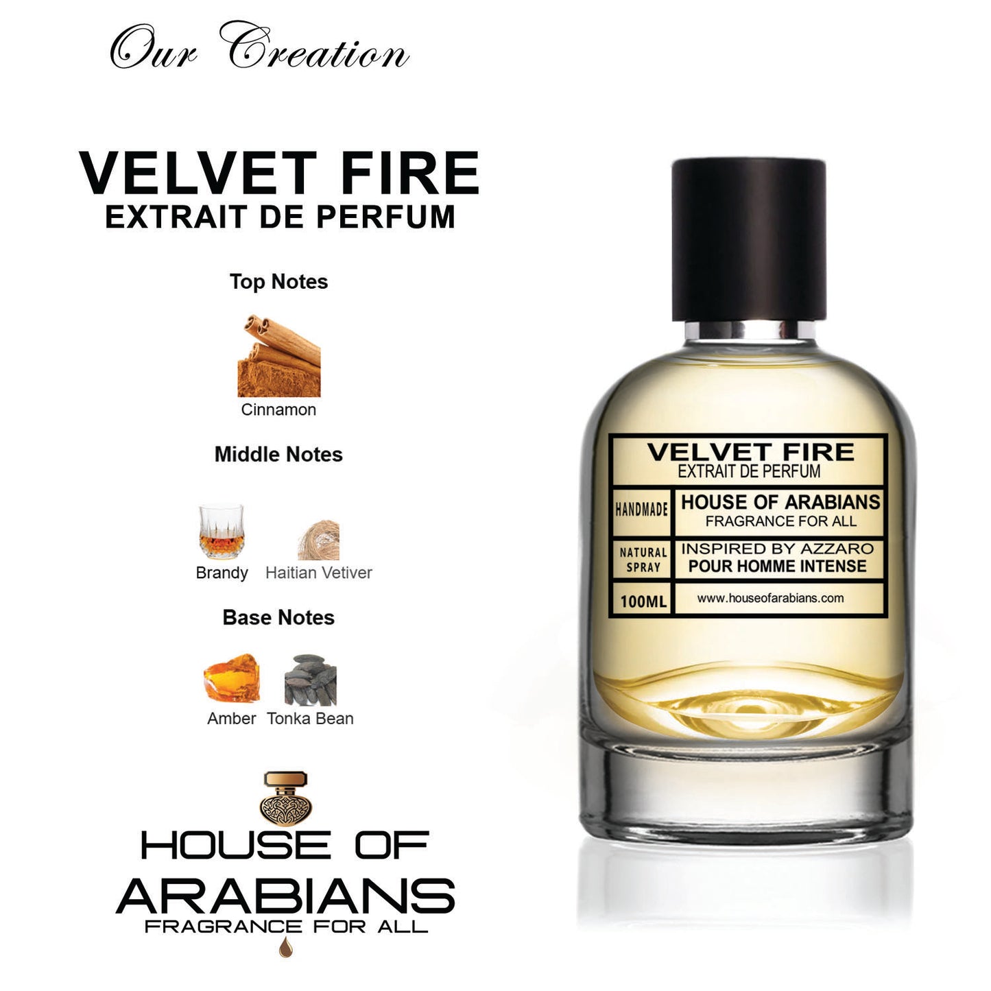 Velvet Fire Our Creation of (Pour Homme Intense Inspired By Azzaro)