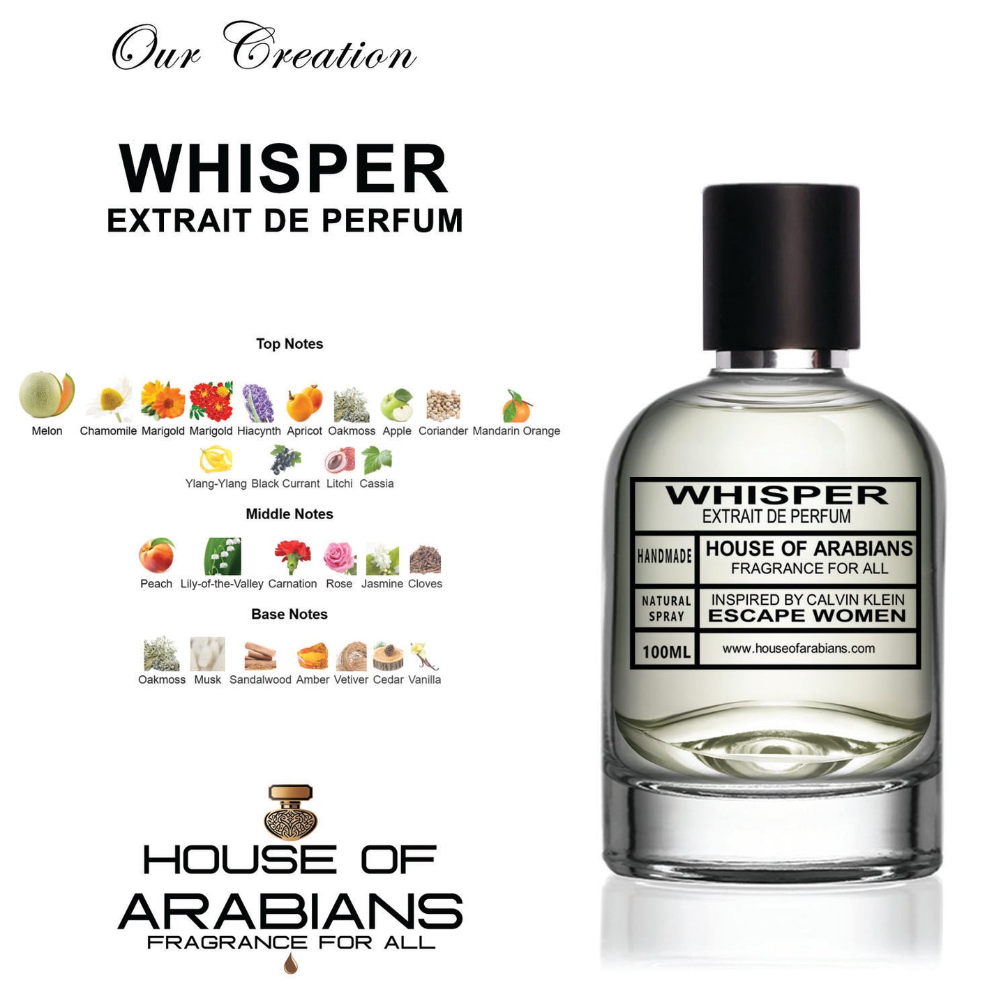 Whisper Our Creation of (Escape Women Inspired By Calvin Klein)