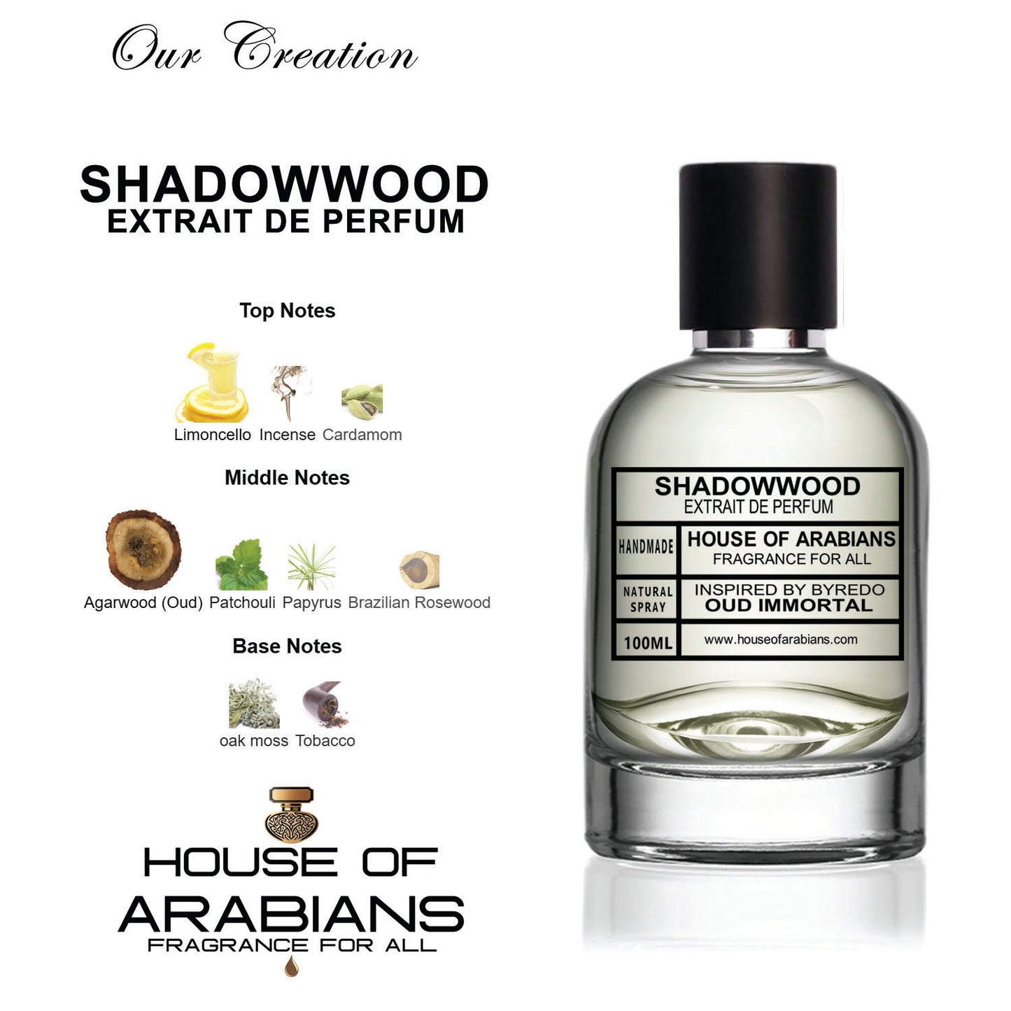 Shadowwood Our Creation of (Oud Immortal Inspired By Byredo)