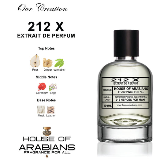 212 X Our Creation of (212 Heroes For Man Inspired By Carolina Herrera)