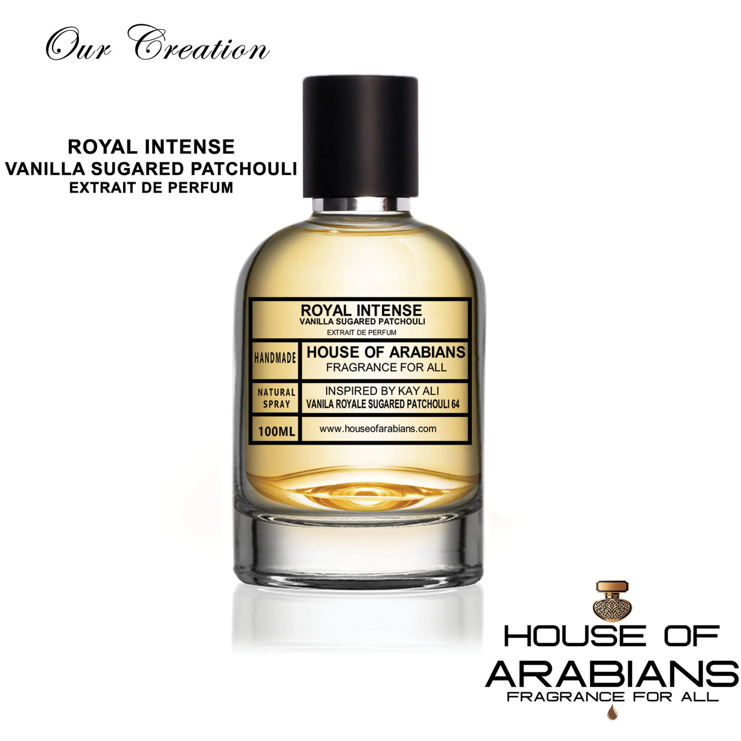 Royal Intense Vanilla Sugared Patchouli Our Creation of (Royal Sugared Vanilla Patchouli 64 Inspired By Kayali)