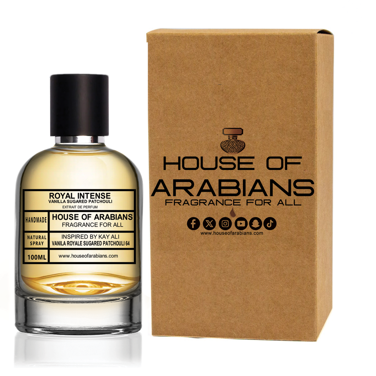Royal Intense Vanilla Sugared Patchouli Our Creation of (Royal Sugared Vanilla Patchouli 64 Inspired By Kayali)