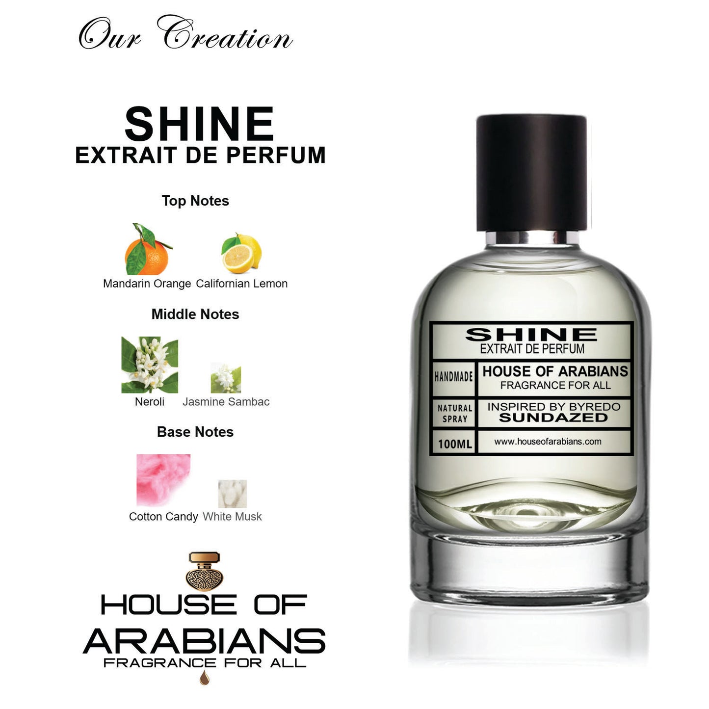 Shine Our Creation of (Sundazed Inspired By Byredo)