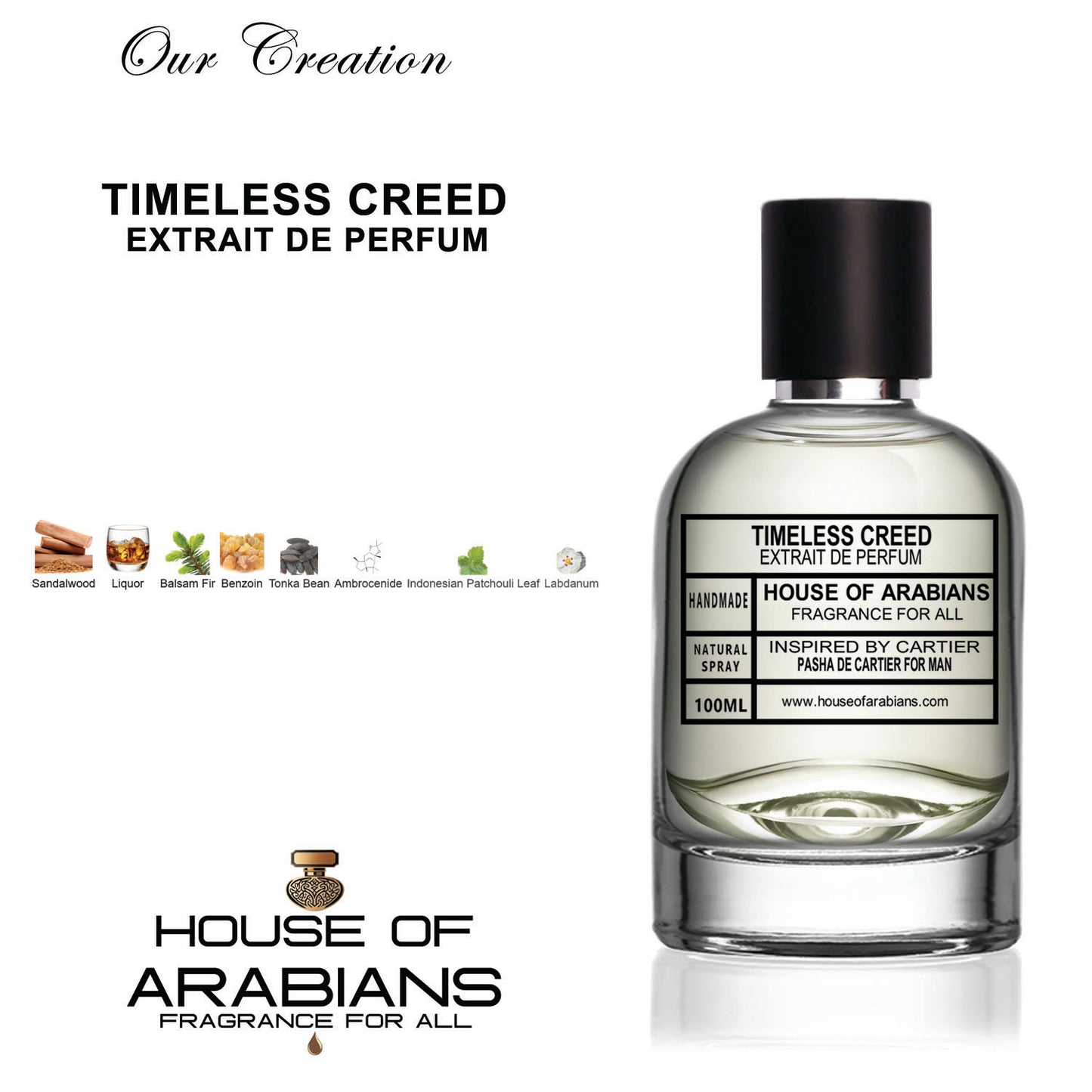 Timeless Creed Our Creation of (Pasha De Cartier For Man Inspired By Cartier)