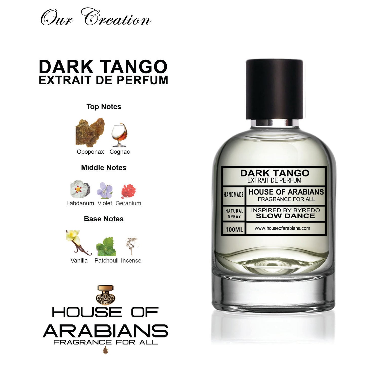 Dark Tango Our Creation of (Slow Dance Inspired By Byredo)