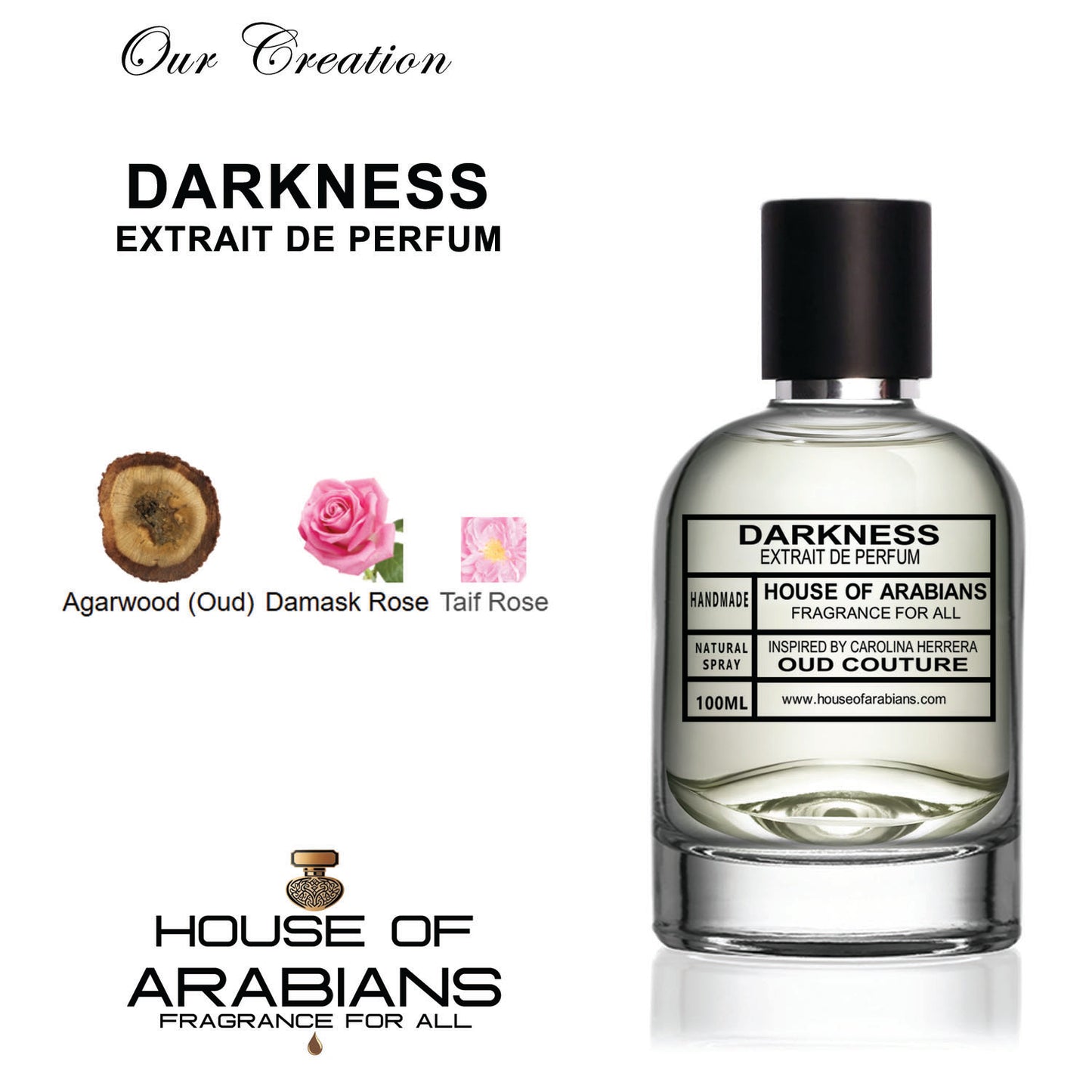 DarkNess Our Creation of (Oud Couture Inspired By Carolina Herrera)