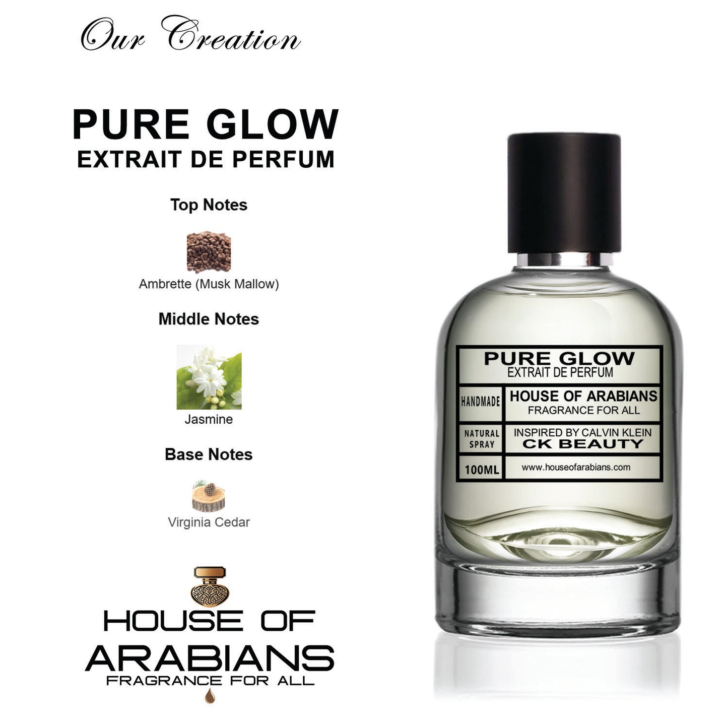 Pure Glow Our Creation of (Ck Beauty Inspired By Calvin Klein)