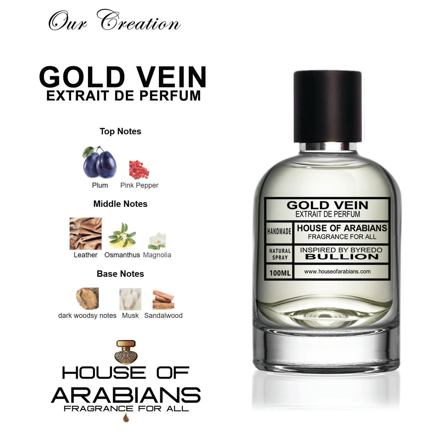 Gold Vein Our Creation of (Bullion Inspired By Byredo)