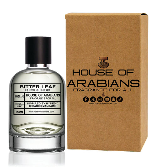 Bitter Leaf Our Creation of (Tobacco Mandarin Inspired By Byredo)