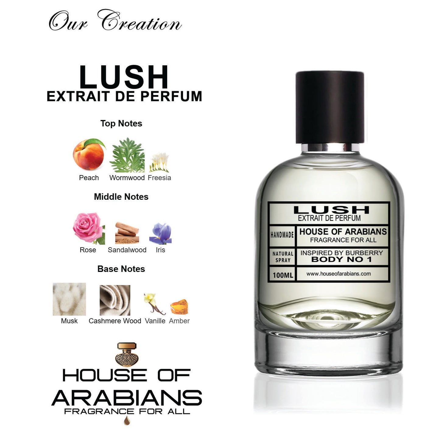 Lush Our Creation of (Body no.1 Inspired By Burberry)